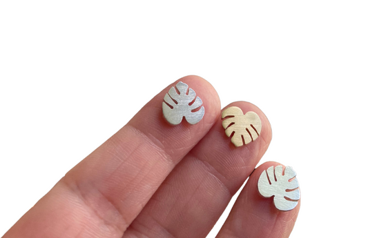 Making Monstera Jewelry!
