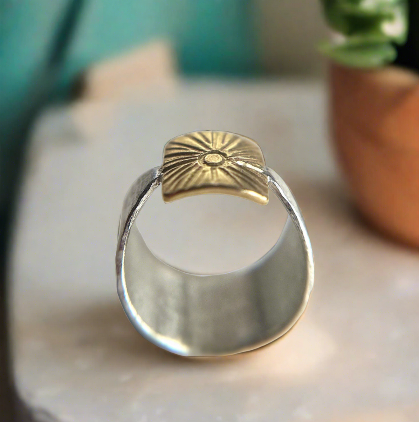 Radiant Dawn Sun Ring