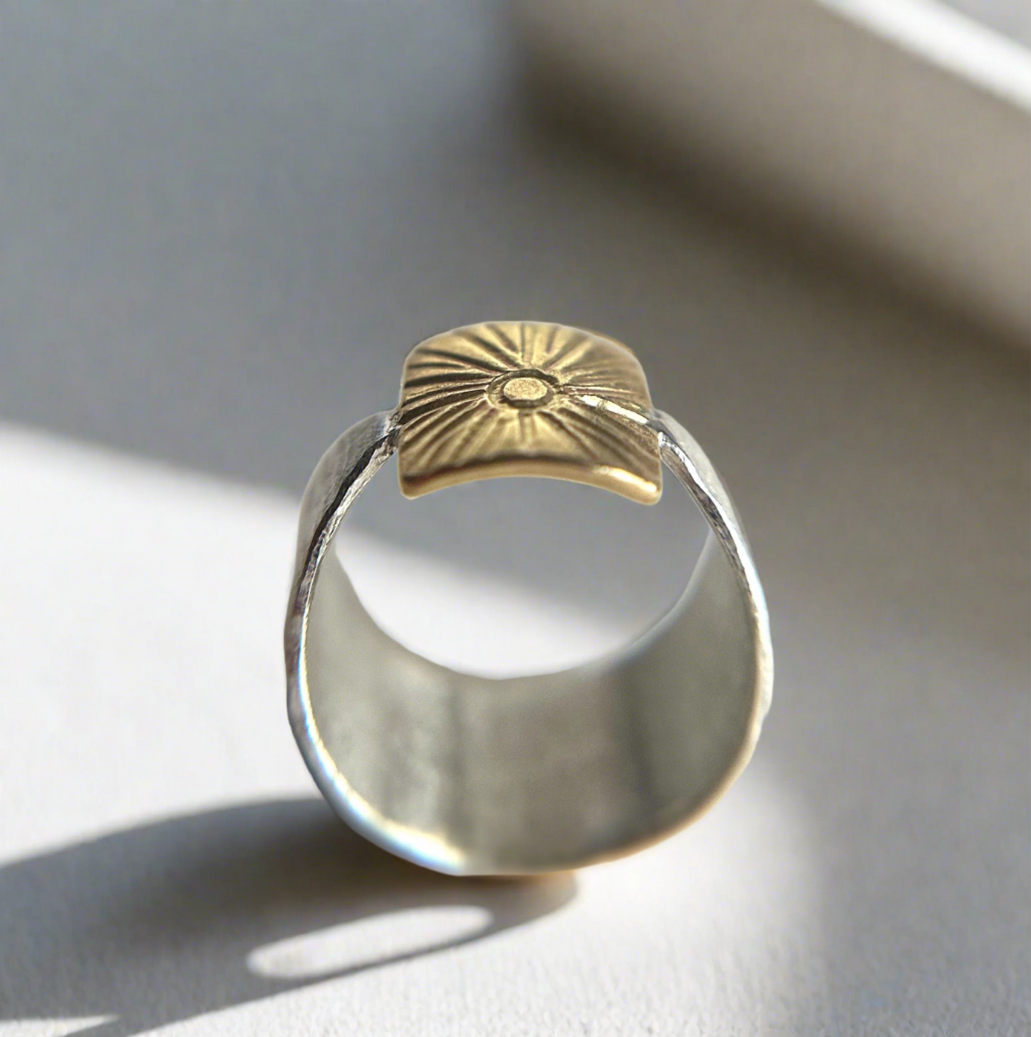 Radiant Dawn Sun Ring