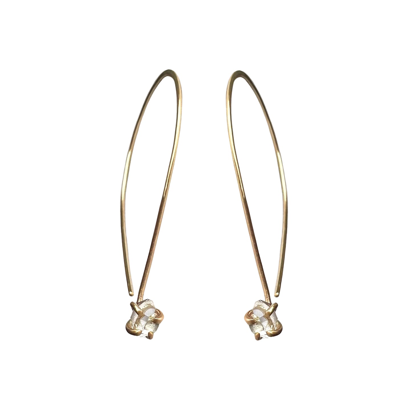 Herkimer Threader Earrings