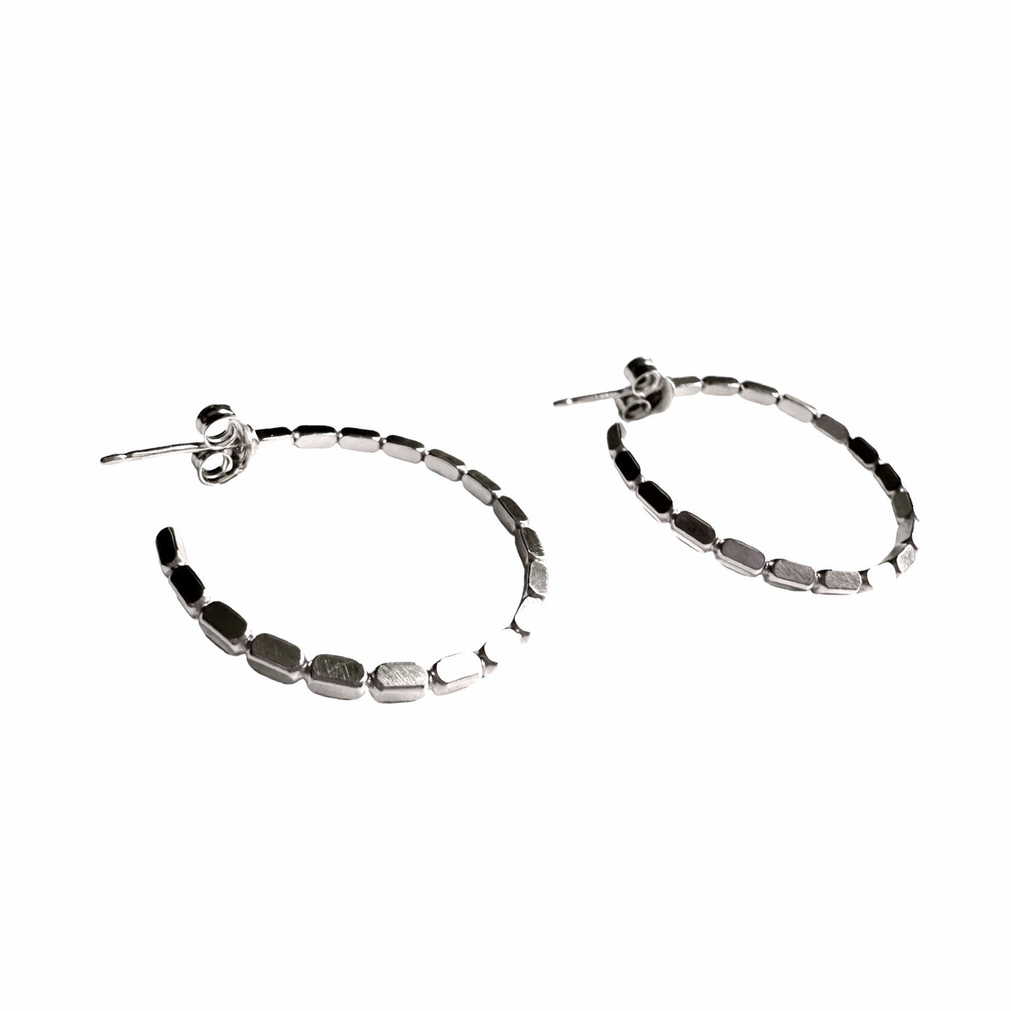 Geometric Hoop Earrings