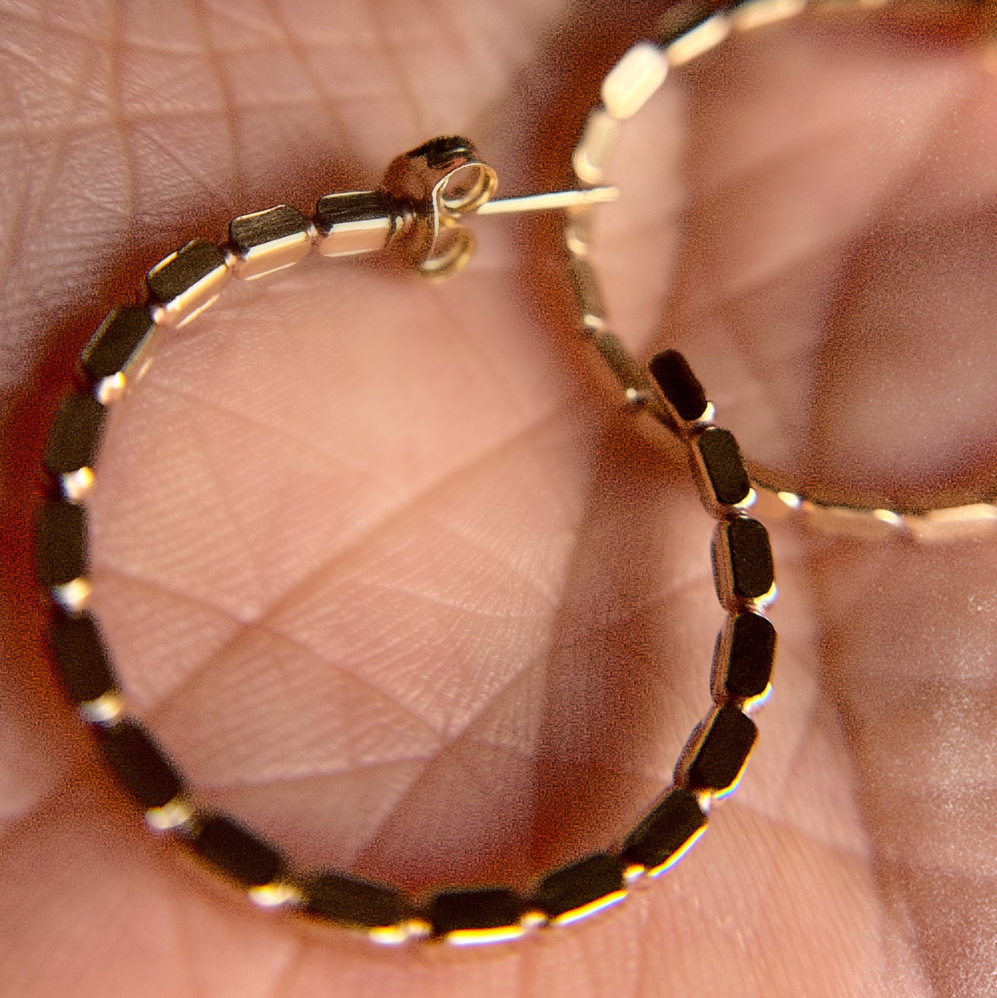 Geometric Hoop Earrings