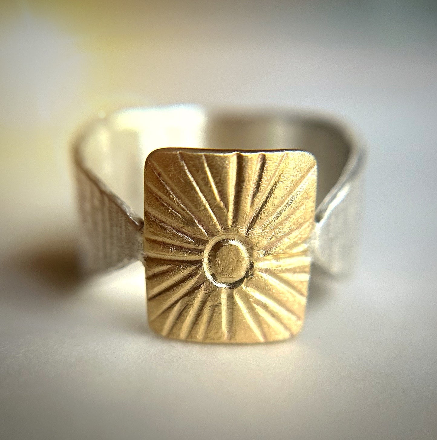 Radiant Dawn Sun Ring