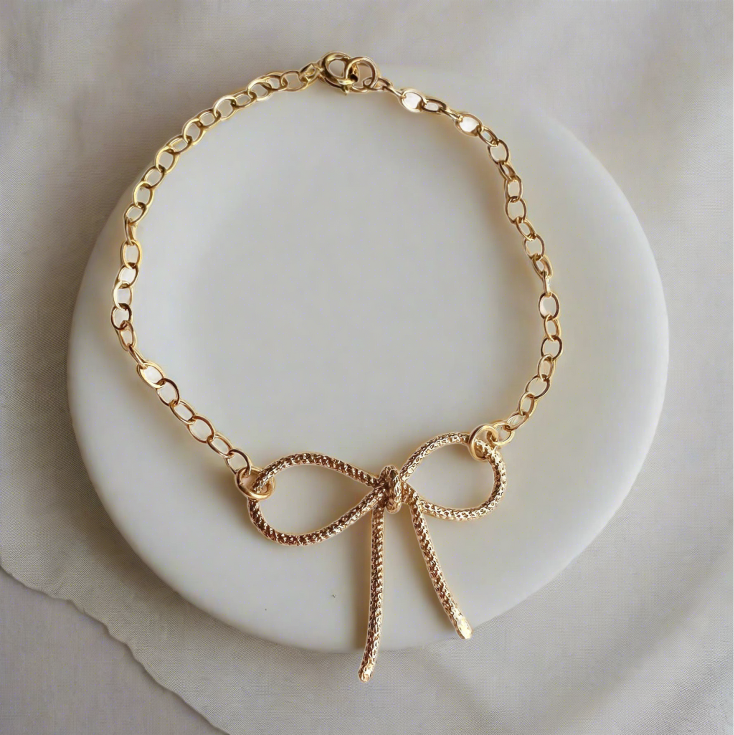 Sparkle Bow Bracelet