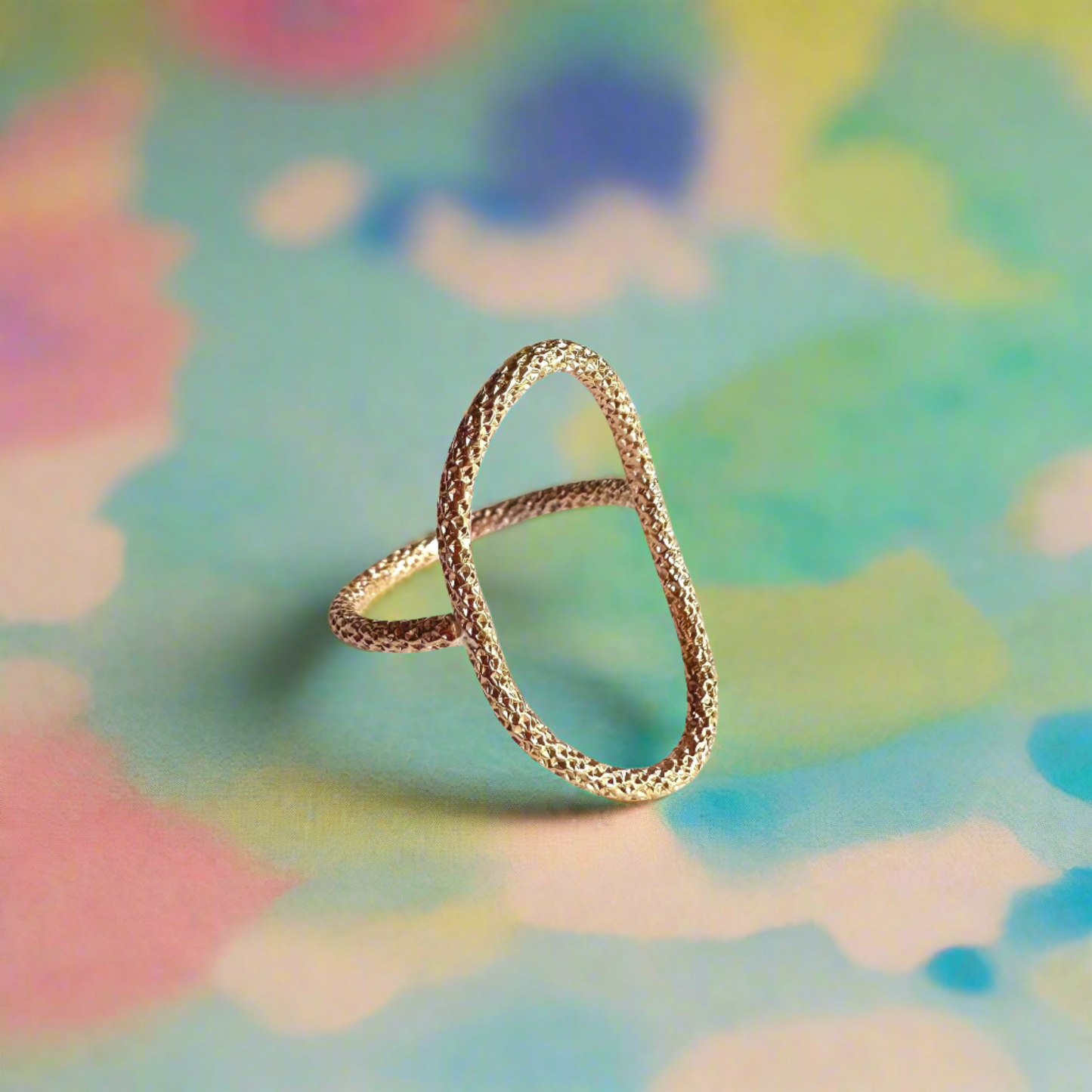 Sparkle Oval Ring