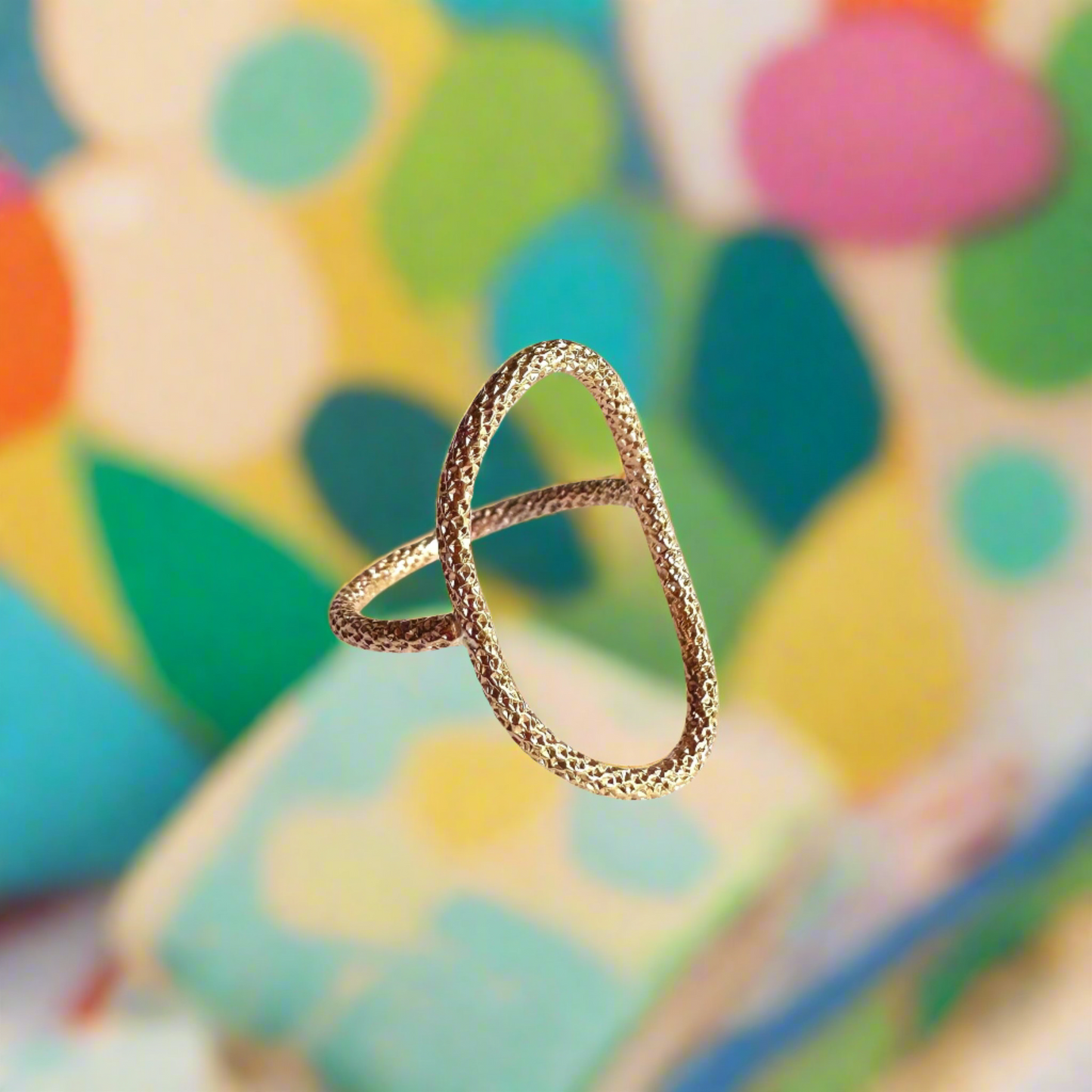 Sparkle Oval Ring