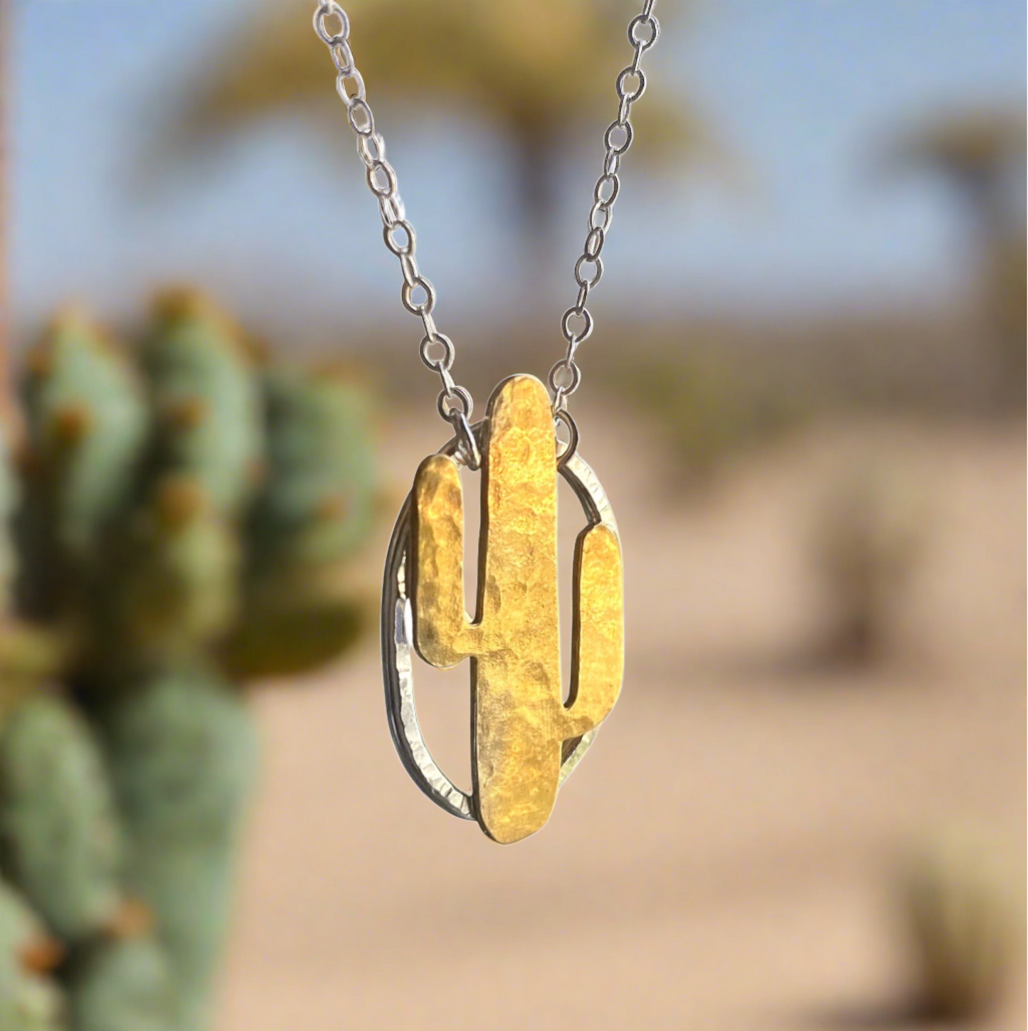 Saguaro Cactus Necklace