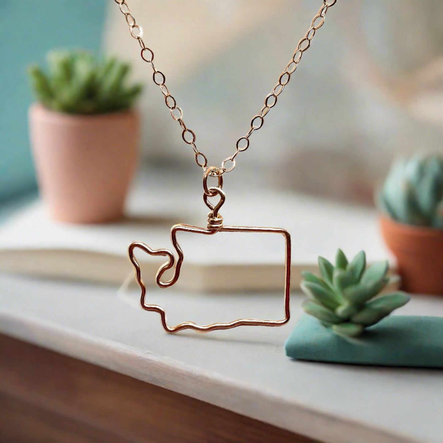 Washington State Necklace