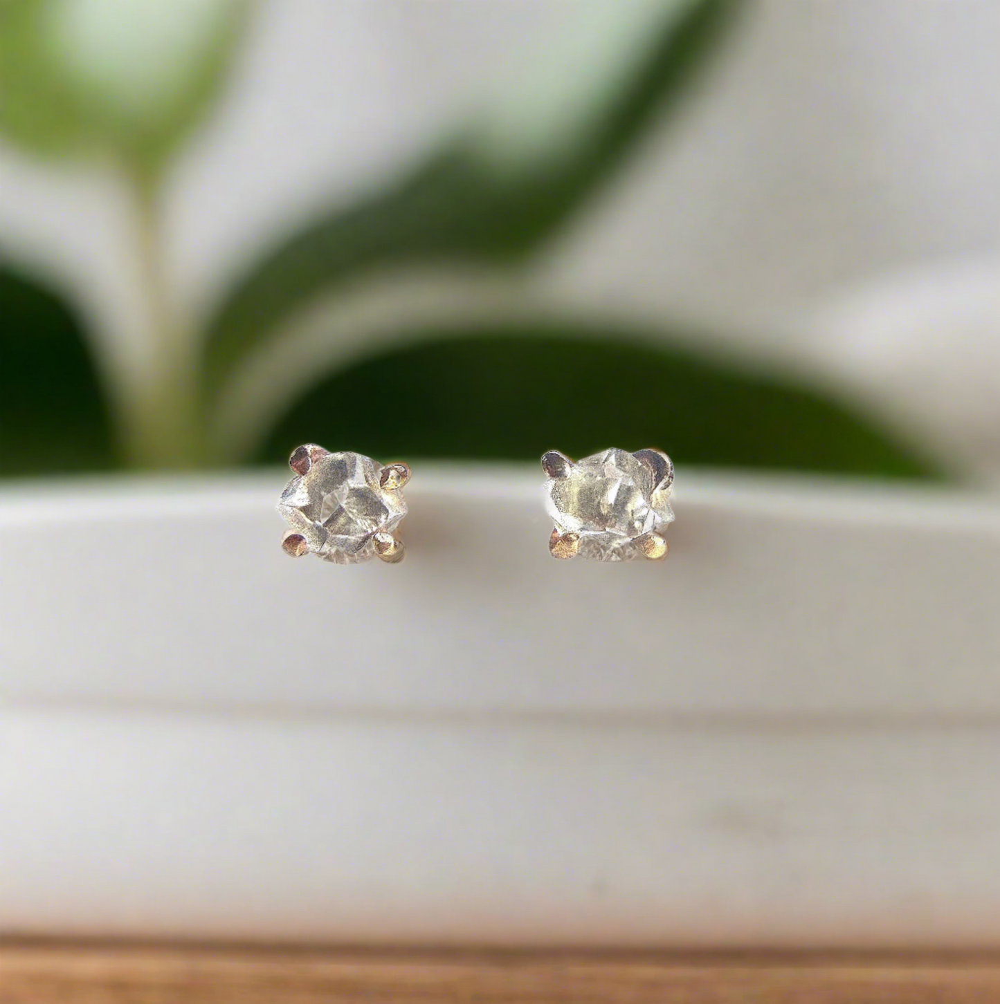 Herkimer Stud Earrings