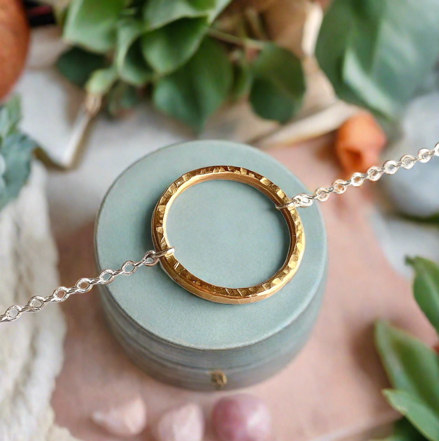 Circle Choker Necklace