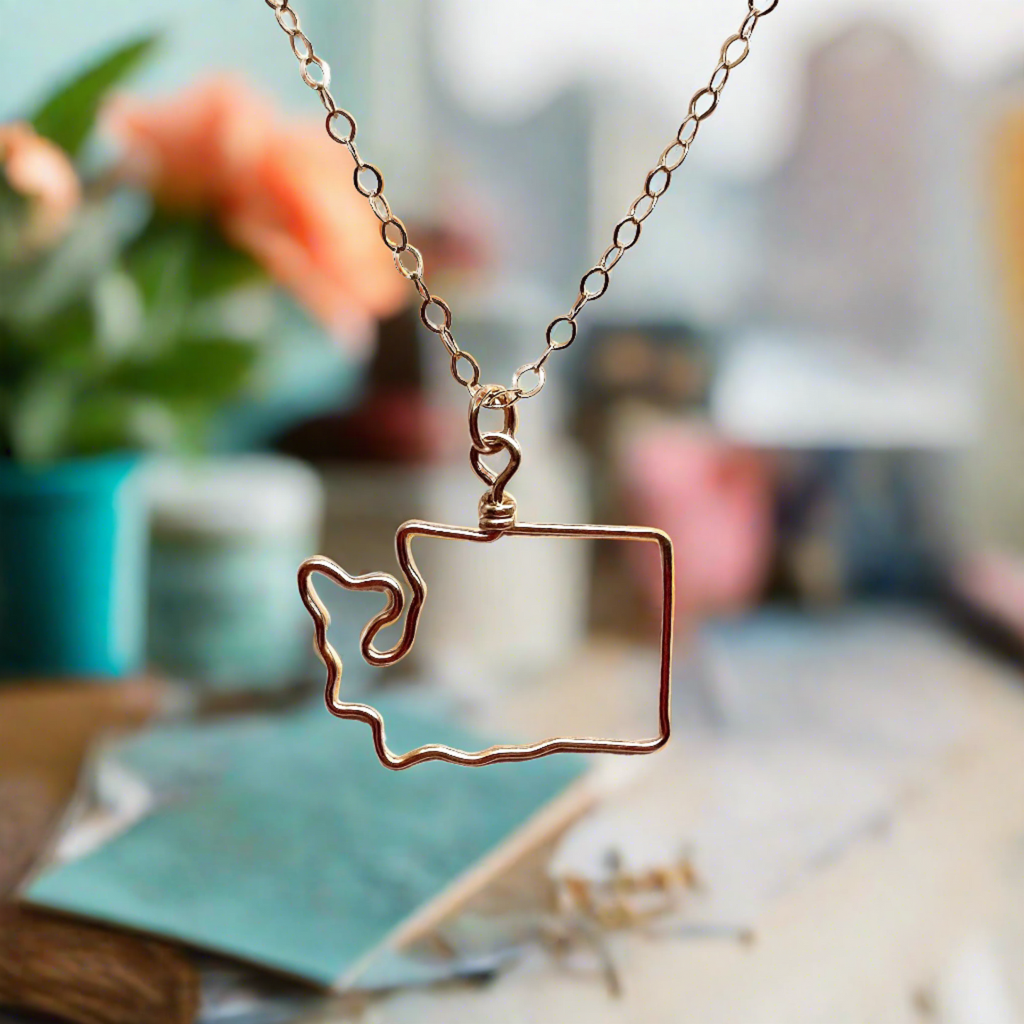 Washington State Necklace