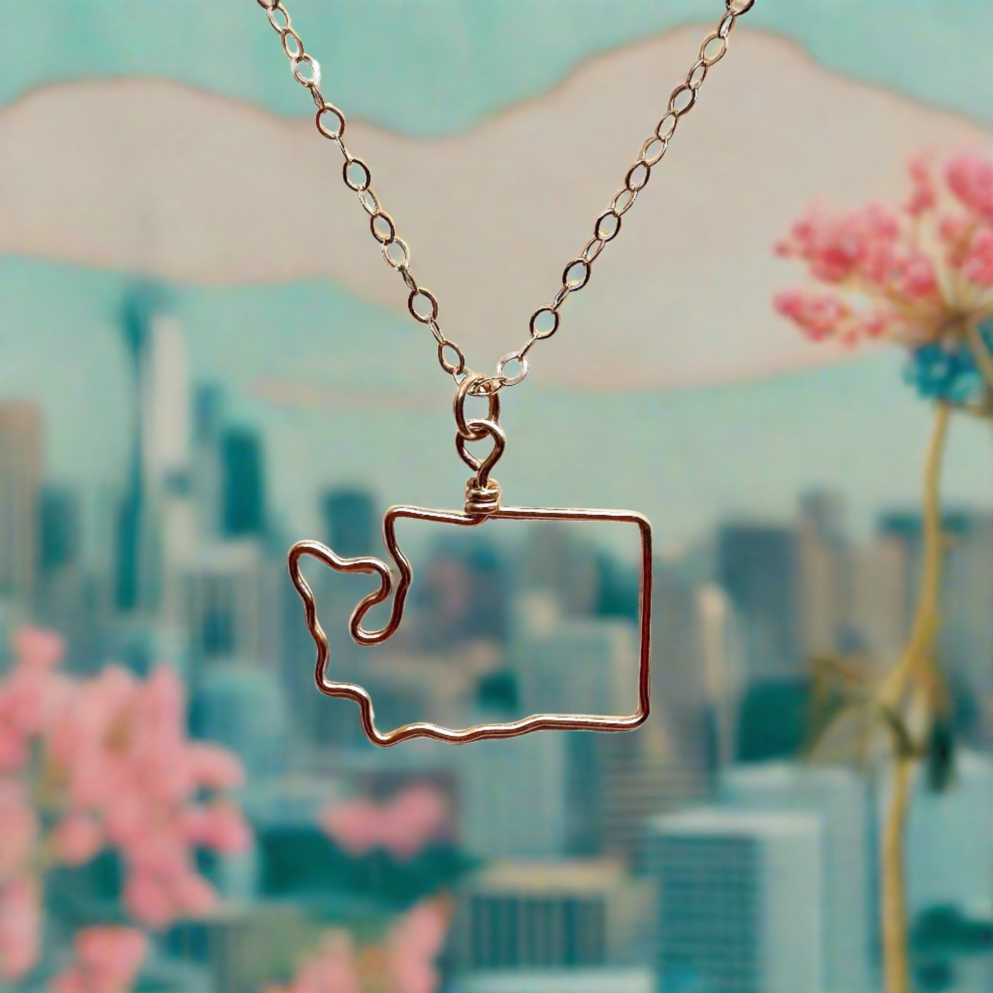 Washington State Necklace
