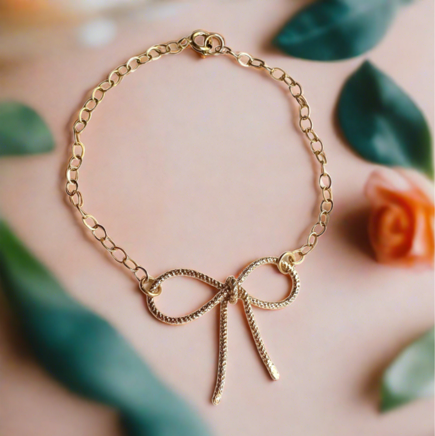 Sparkle Bow Bracelet