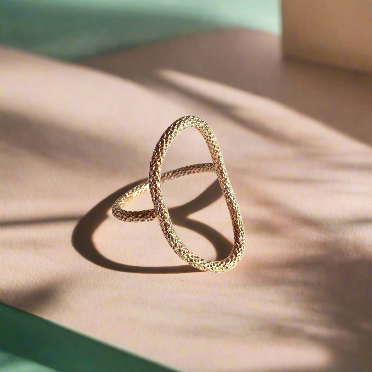 Sparkle Oval Ring