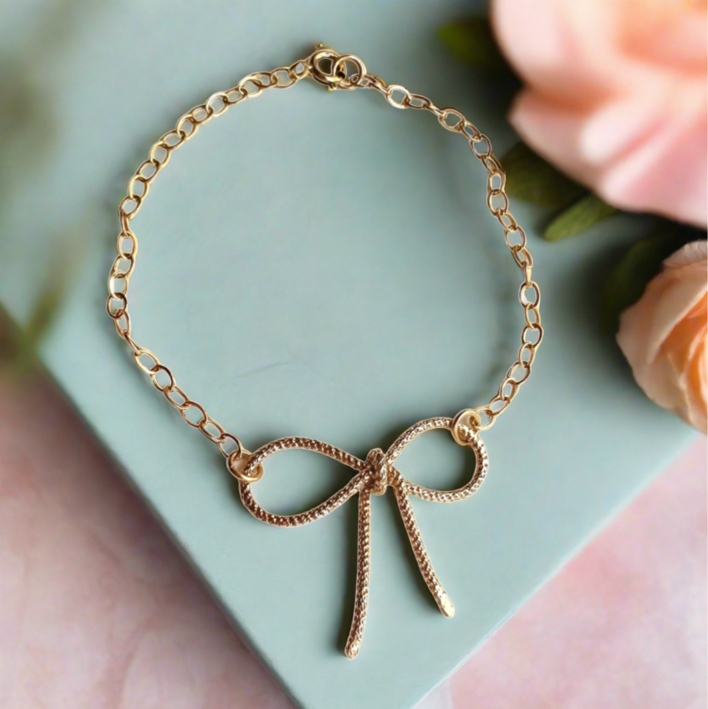 Sparkle Bow Bracelet