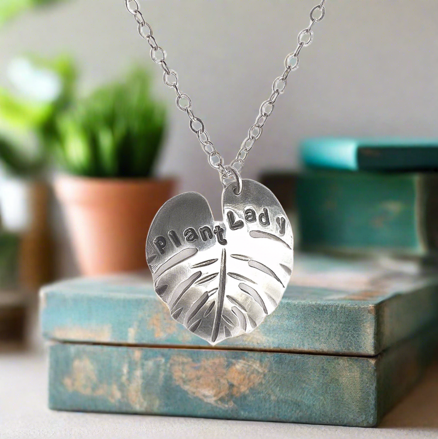 Leaf Plant Lady Necklace