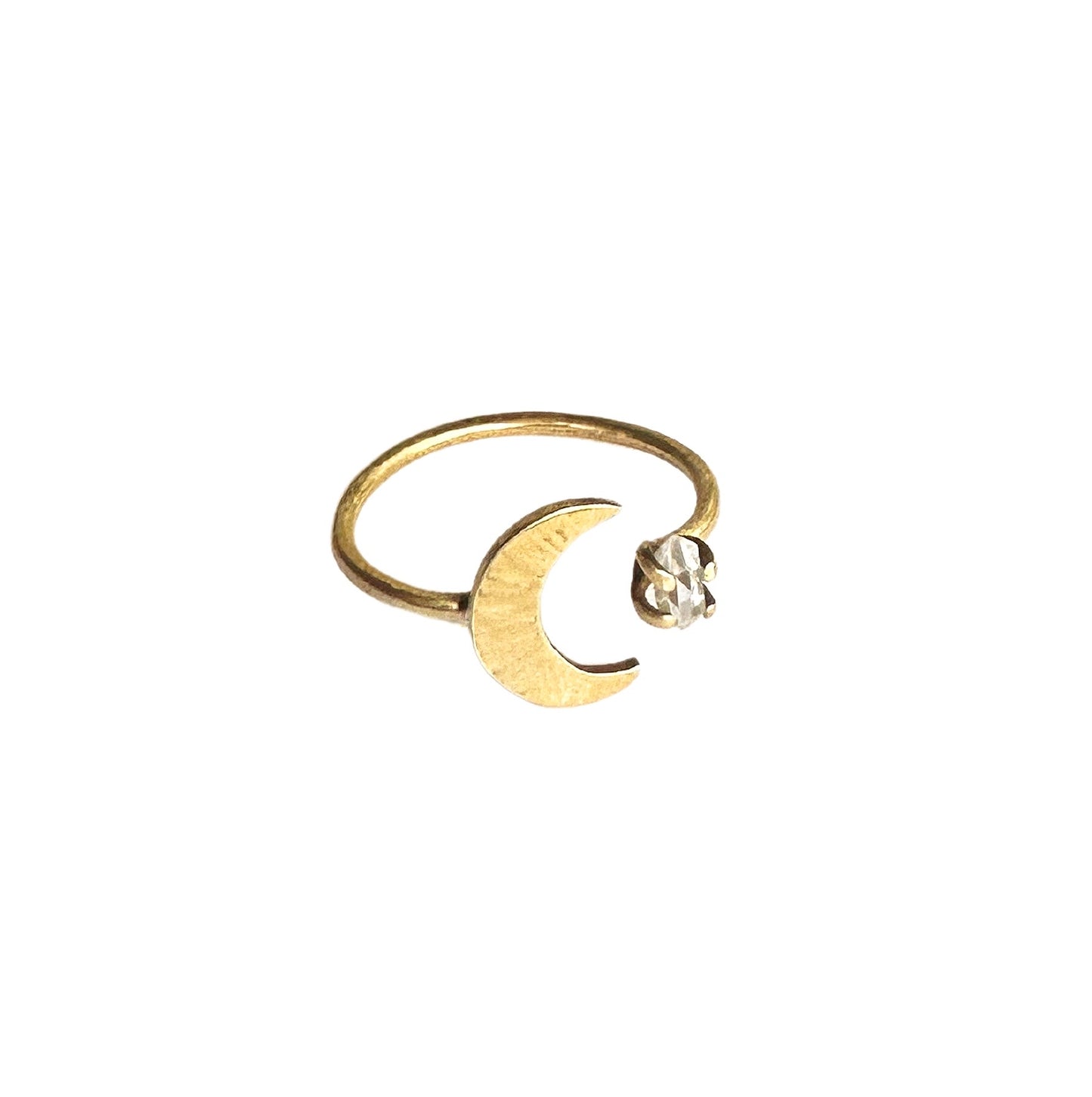 Celestial Brilliance Ring with Herkimer Diamond