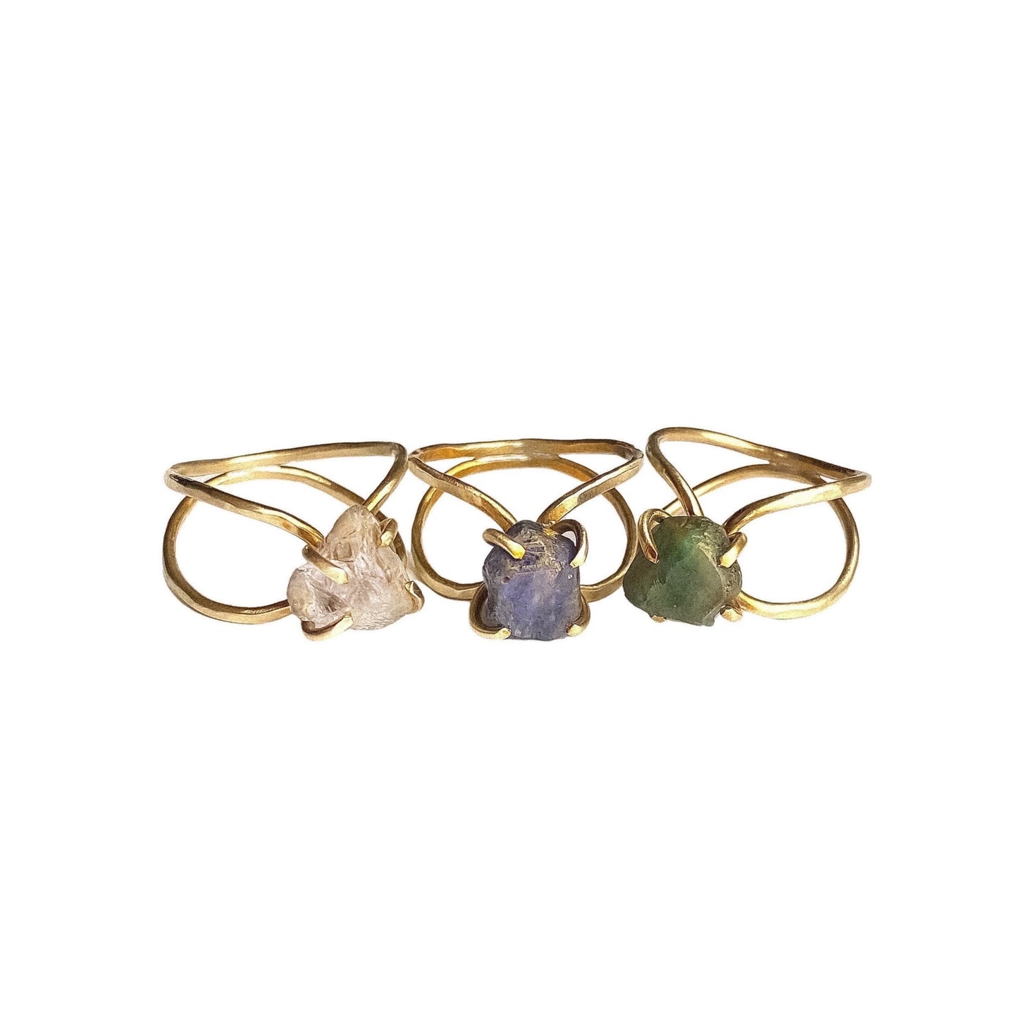 Raw Gemstone Ring