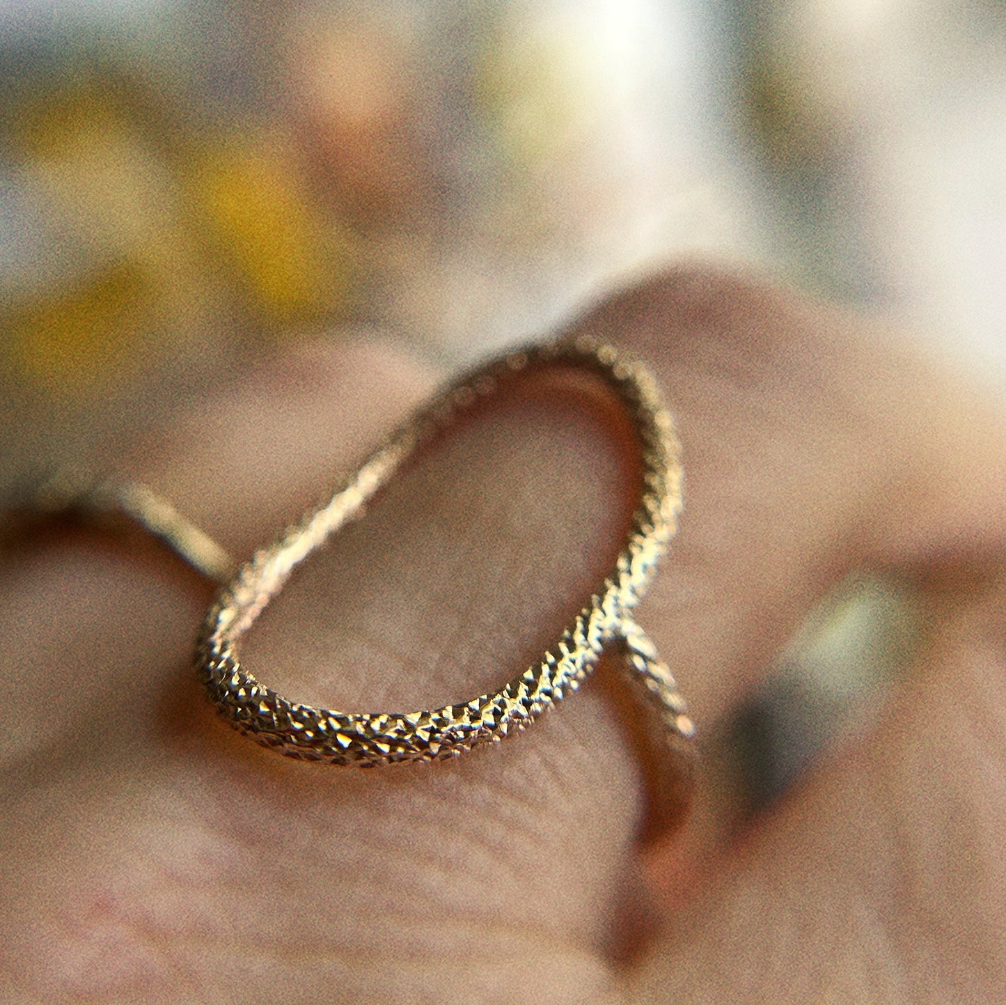 Sparkle Oval Ring