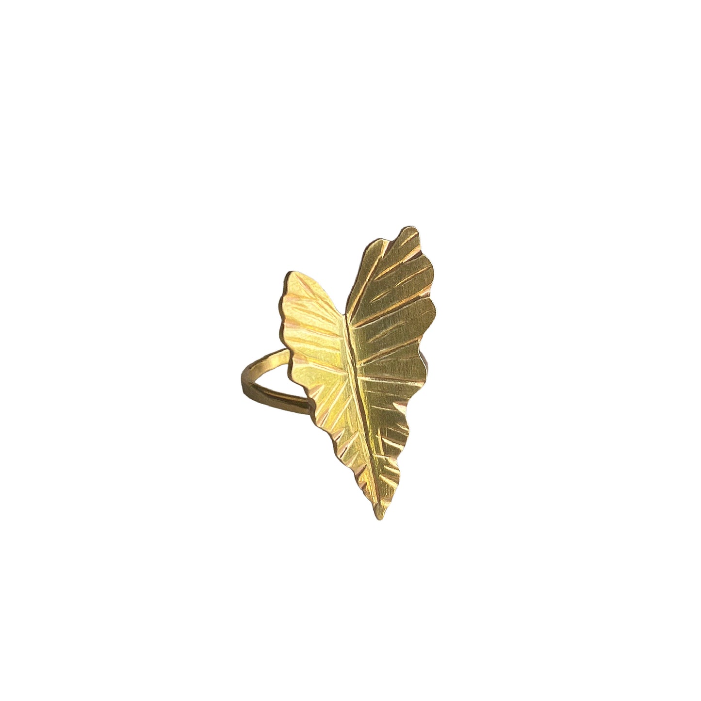 Alocasia Leaf Ring