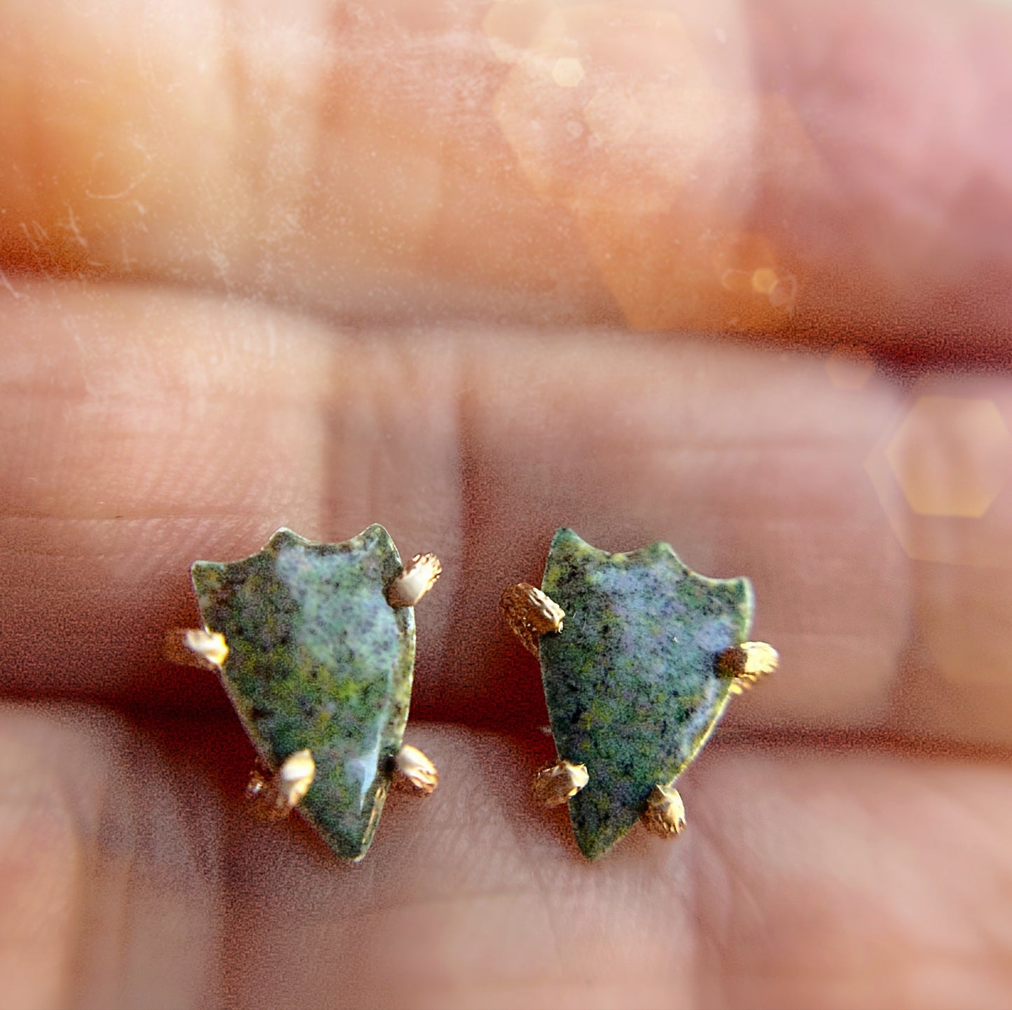 Shield of Armor Earrings