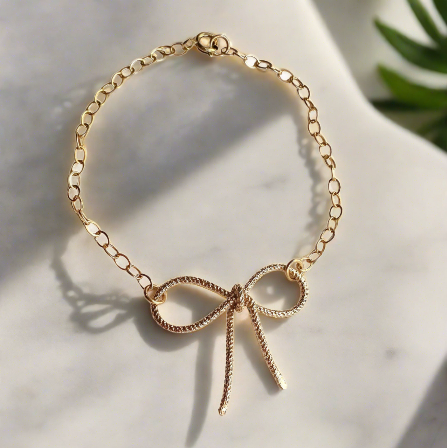 Sparkle Bow Bracelet