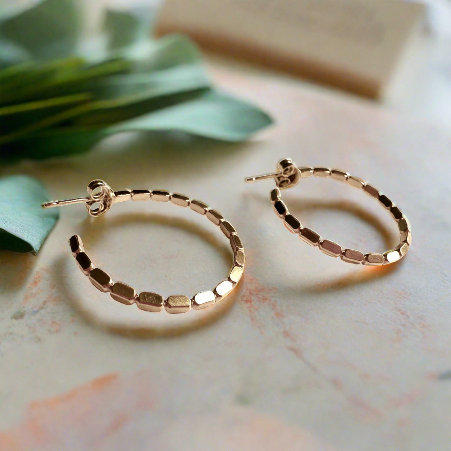 Geometric Hoop Earrings