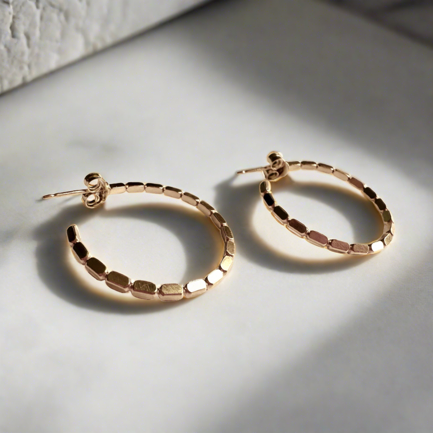 Geometric Hoop Earrings