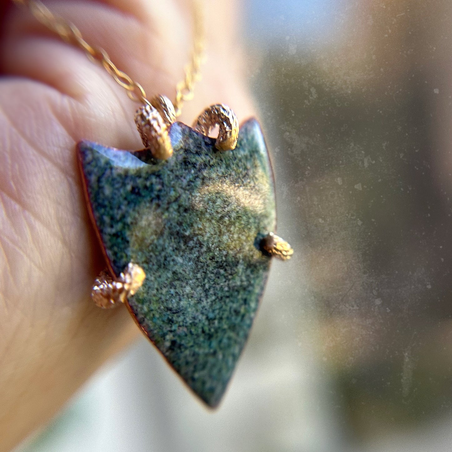 Shield of Armor Necklace