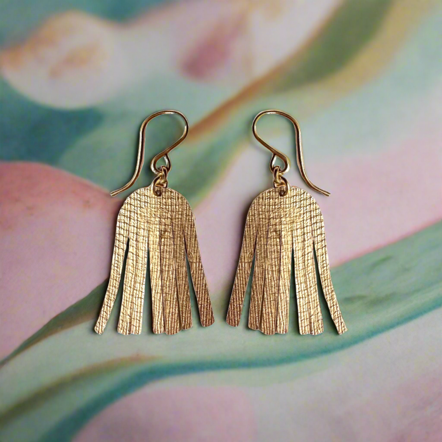Shimmering Cascade Earrings