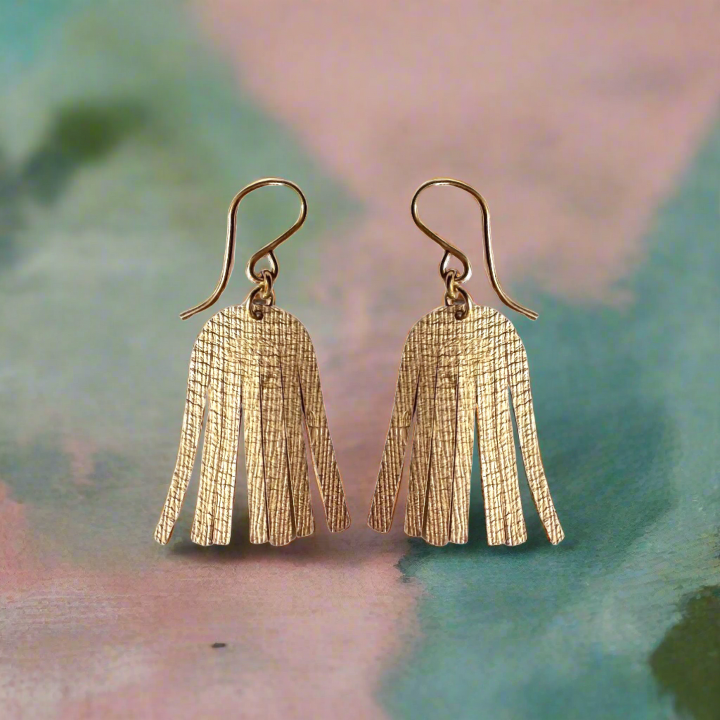 Shimmering Cascade Earrings