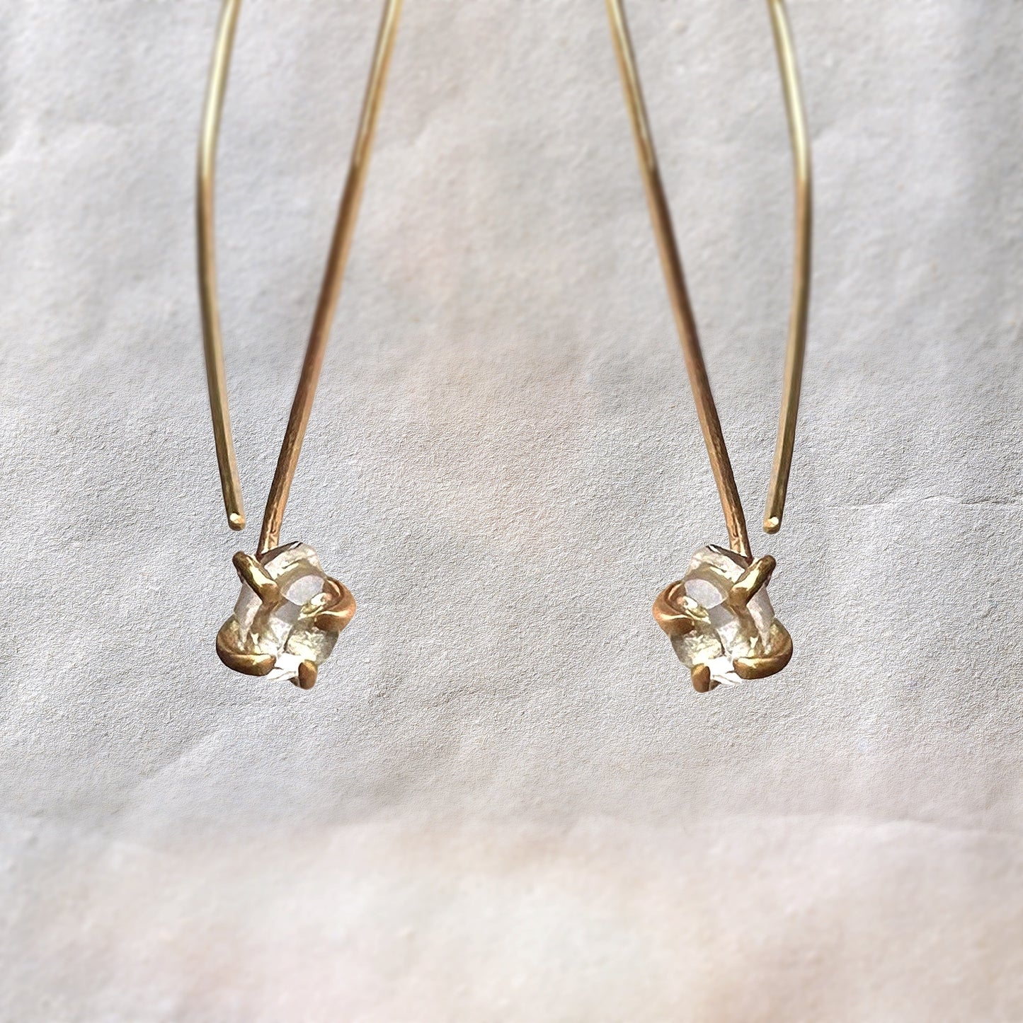 Herkimer Threader Earrings