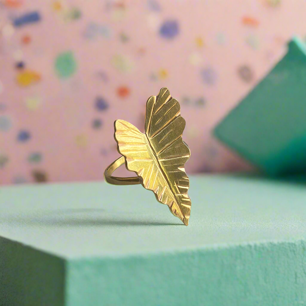 Alocasia Leaf Ring
