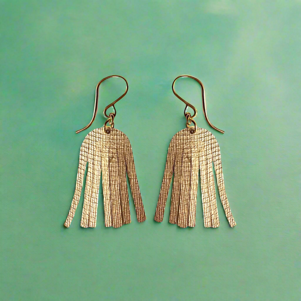 Shimmering Cascade Earrings