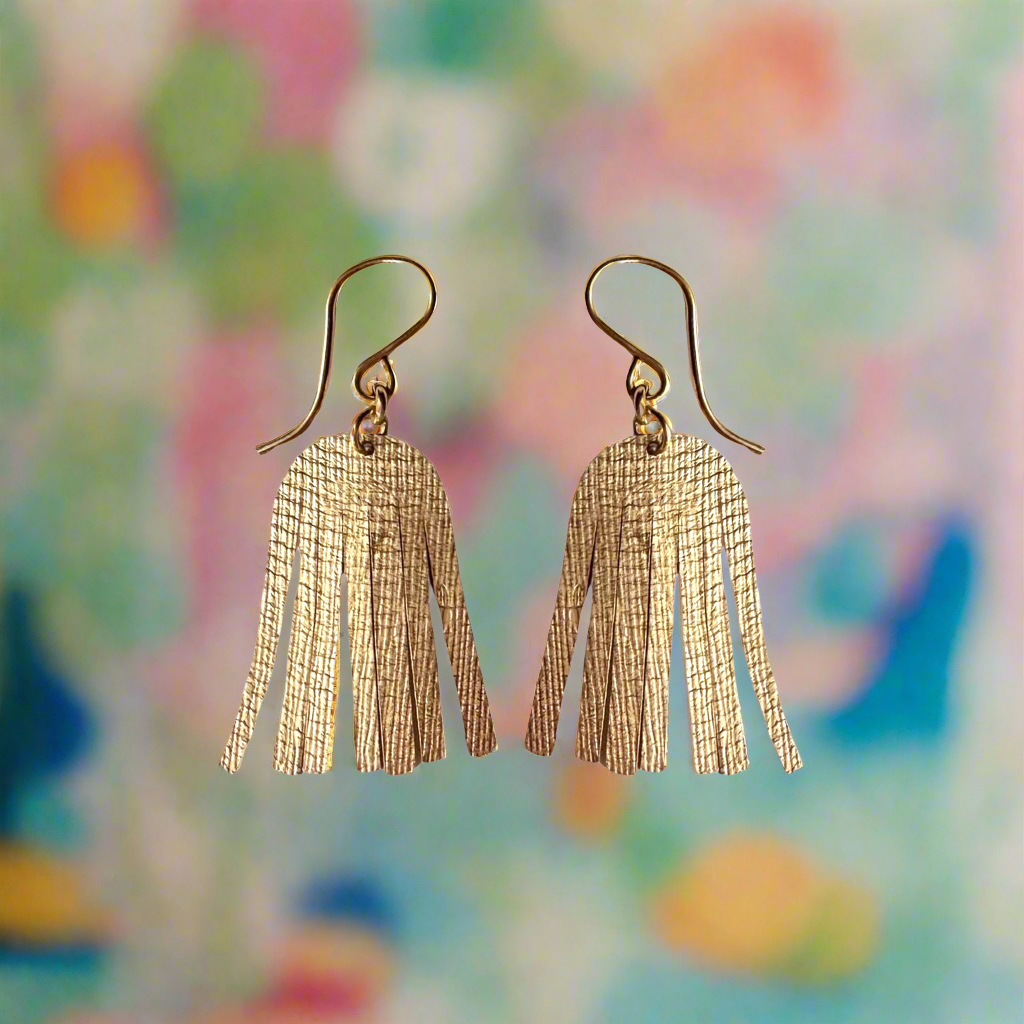 Shimmering Cascade Earrings
