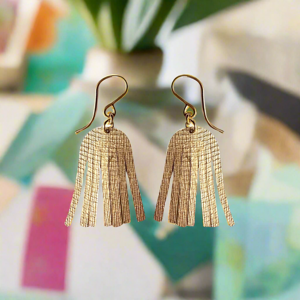 Shimmering Cascade Earrings