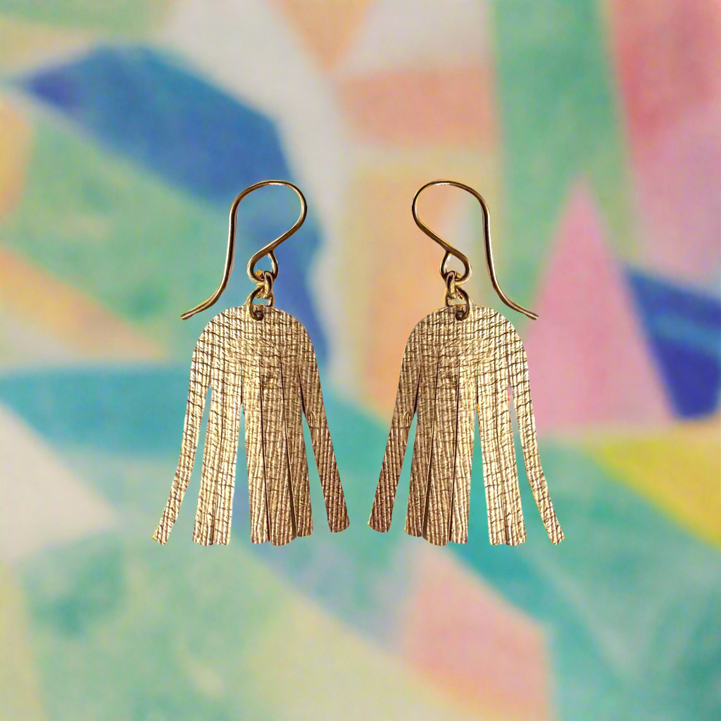 Shimmering Cascade Earrings