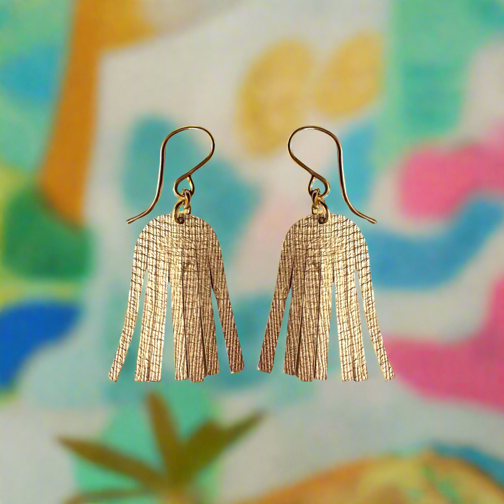 Shimmering Cascade Earrings