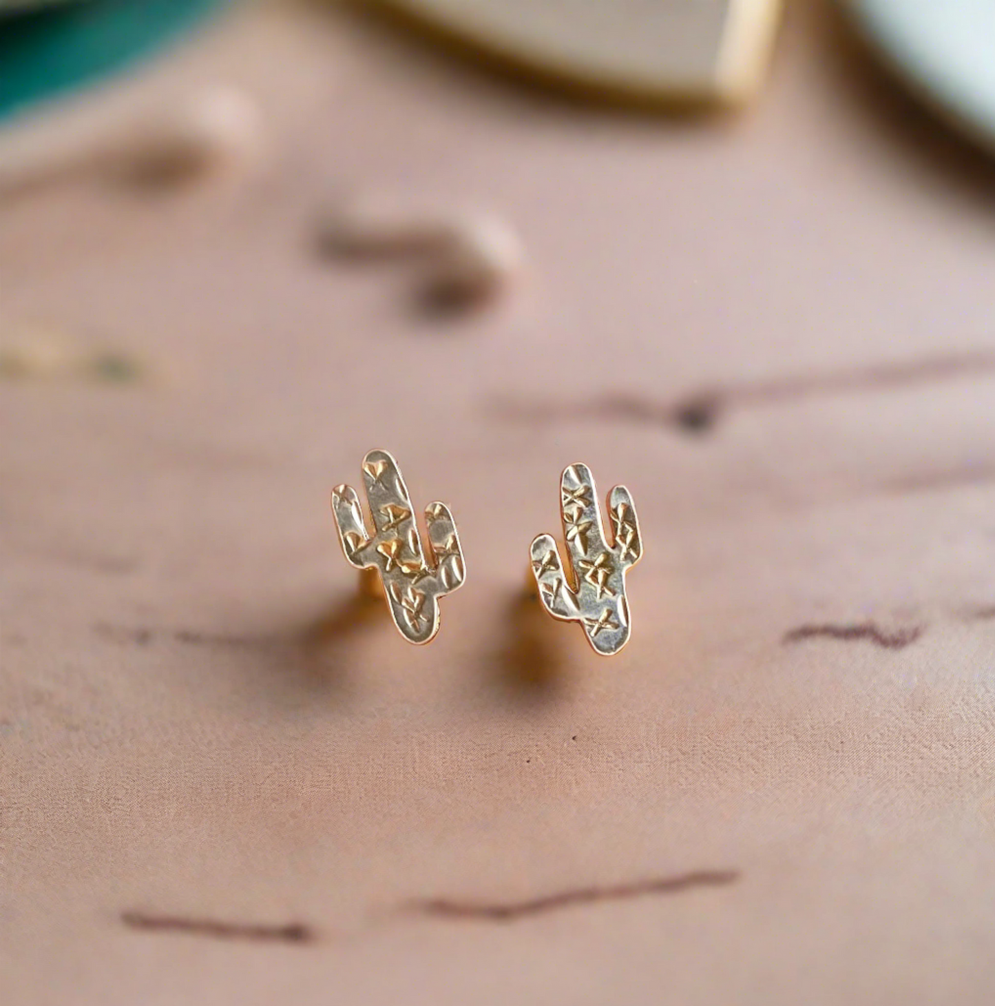 Saguaro Cactus Studs