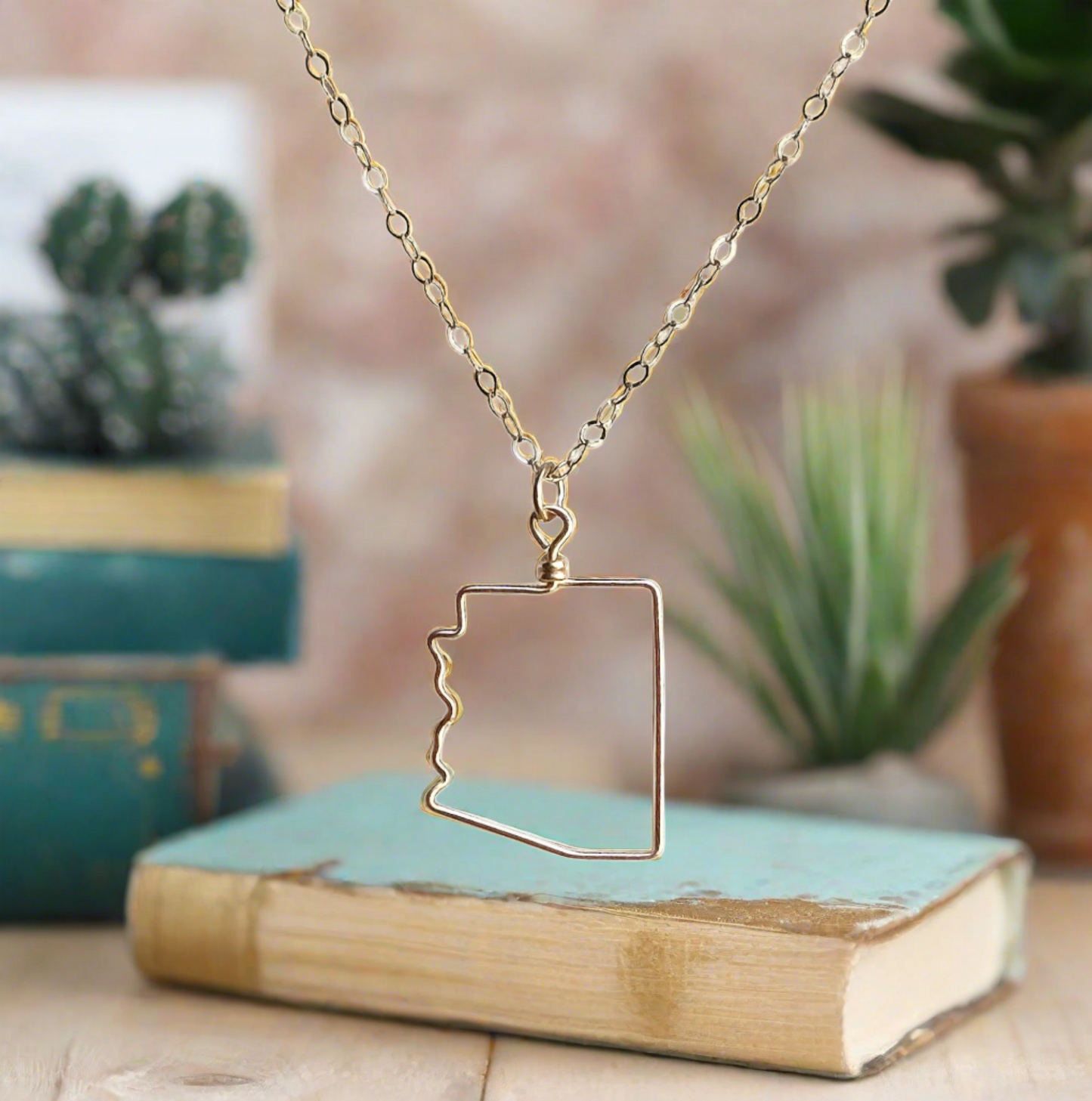 gold Arizona necklace