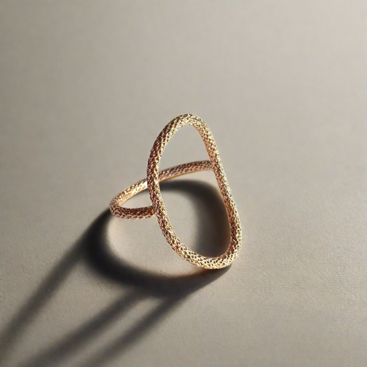 Sparkle Oval Ring
