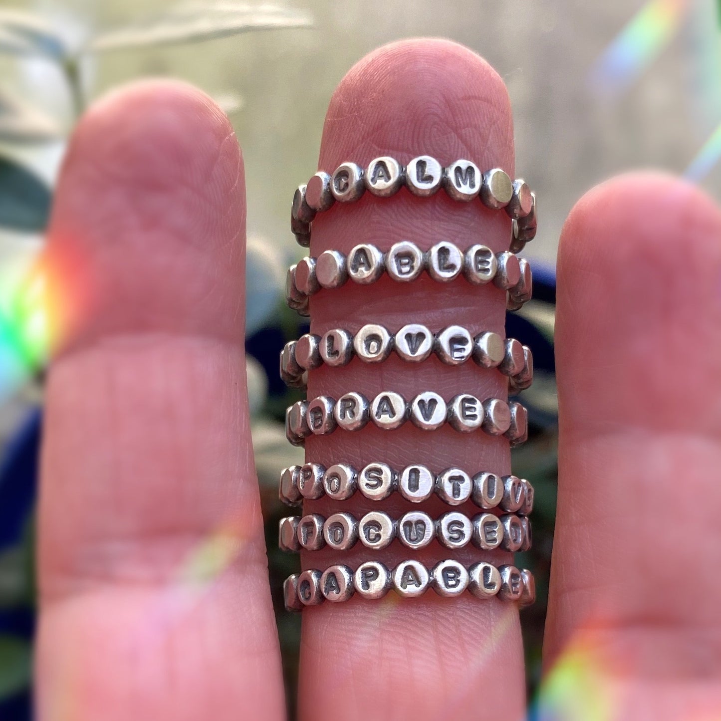 Mantra Word Rings