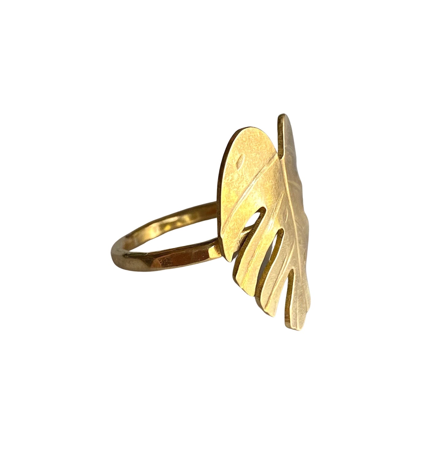 Monstera Leaf Ring
