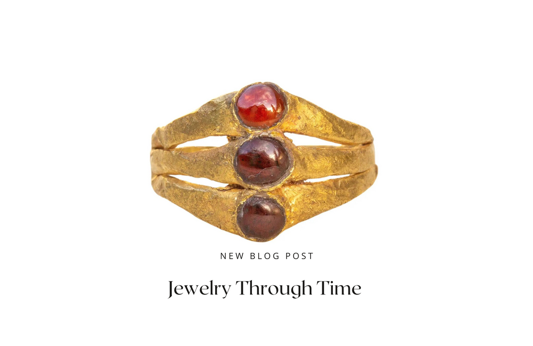 ancient roman ring used as blog post header photo for blog by Julie Godsey about the history of jewelry 
