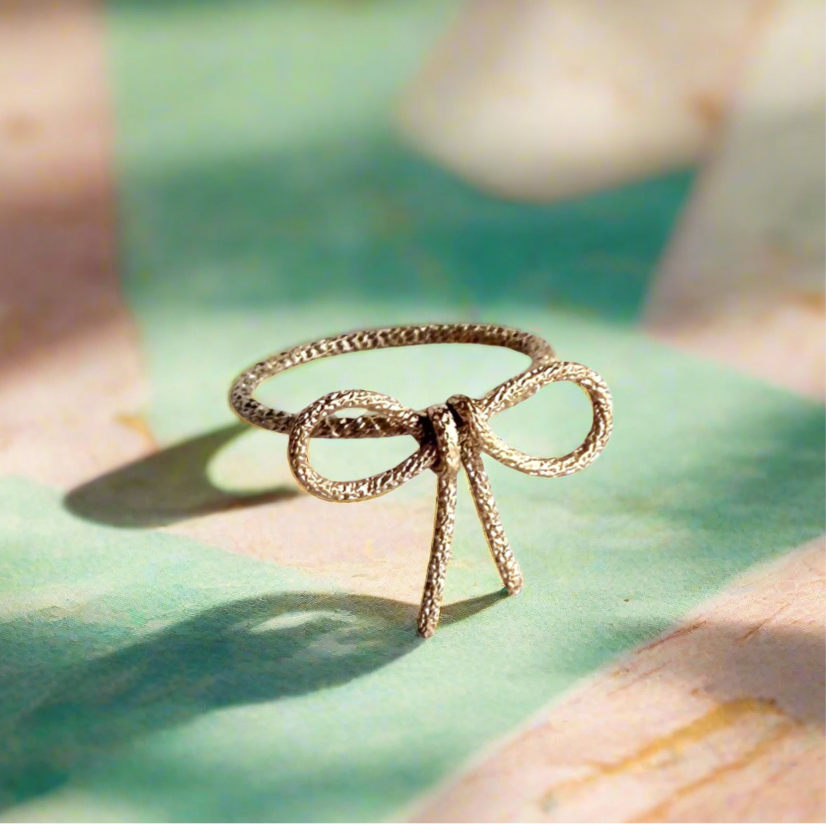 Sparkle Bow Ring