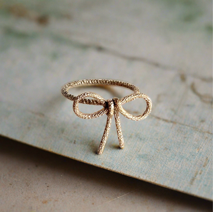 Sparkle Bow Ring