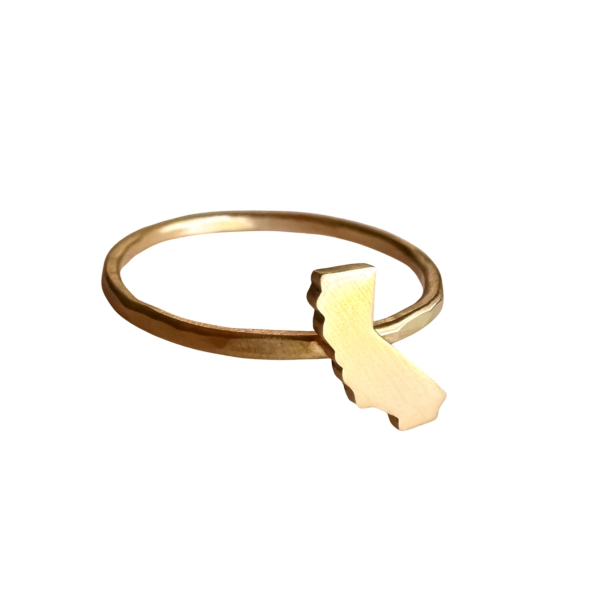 gold california ring