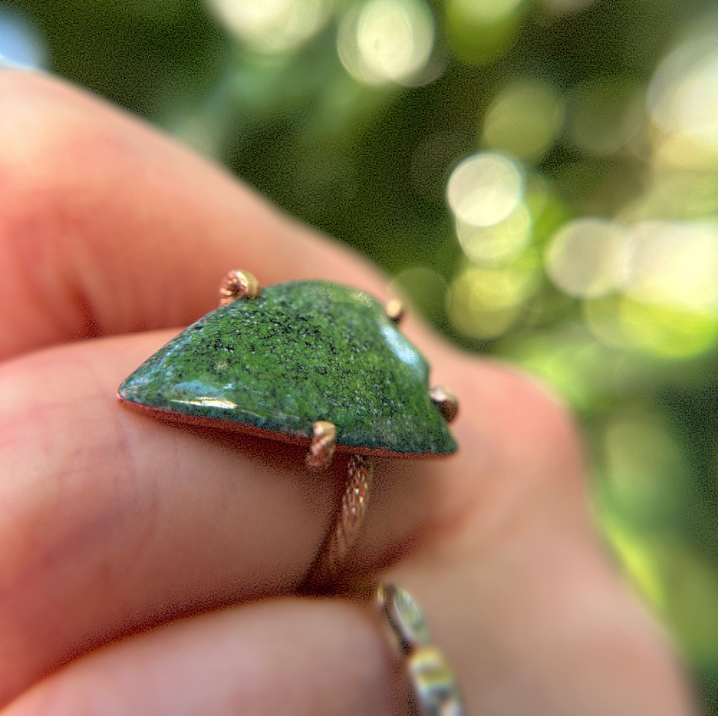 Shield of Armor Ring | Green |