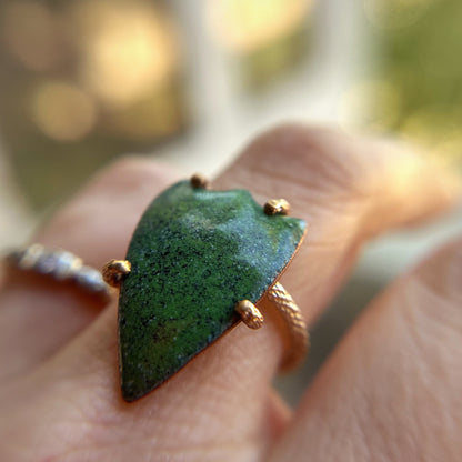 Shield of Armor Ring | Green |