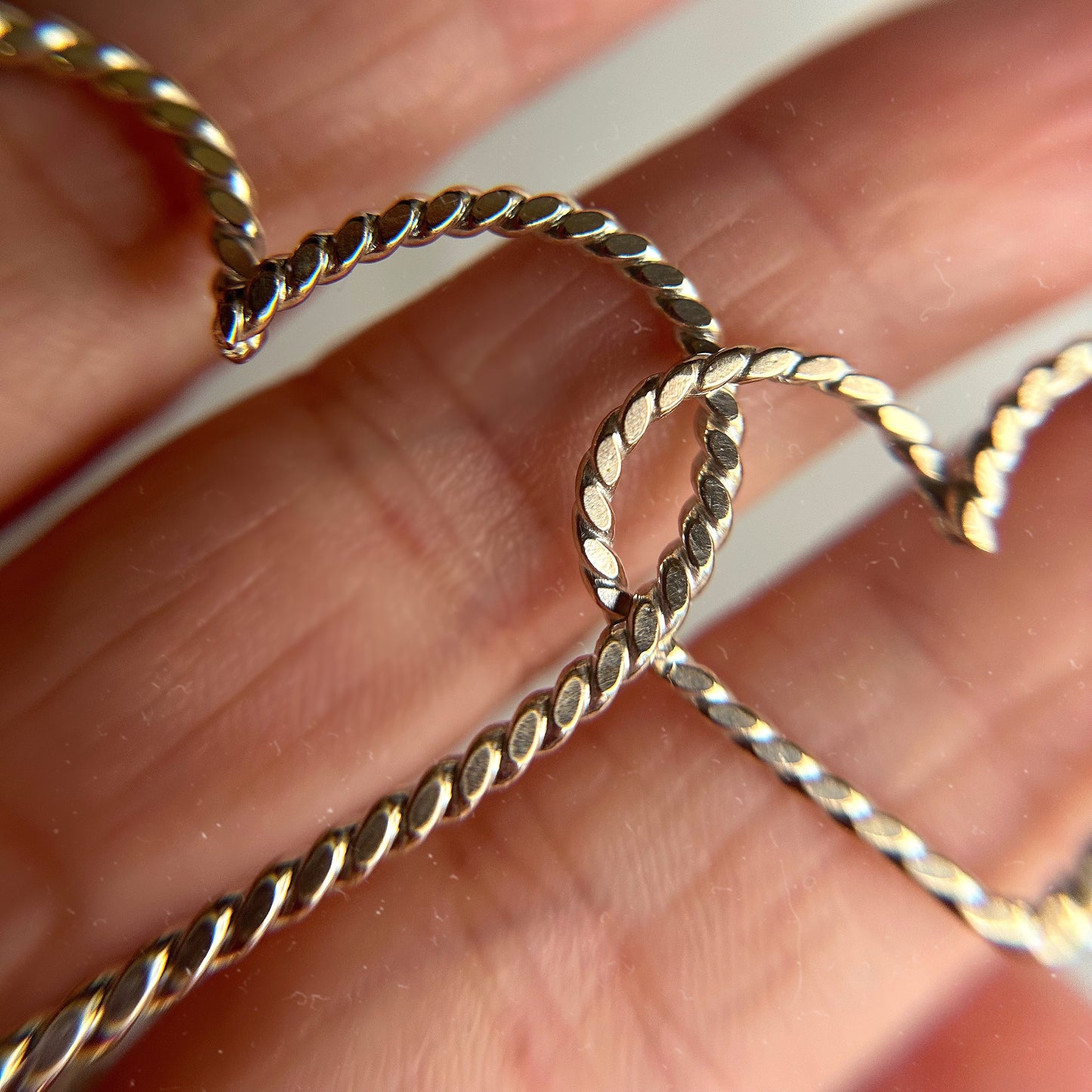 Double Heart Interlocked Necklace